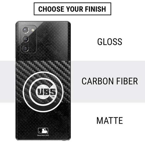 MLB Chicago Cubs Dark Wash Galaxy Note20 5G Skin